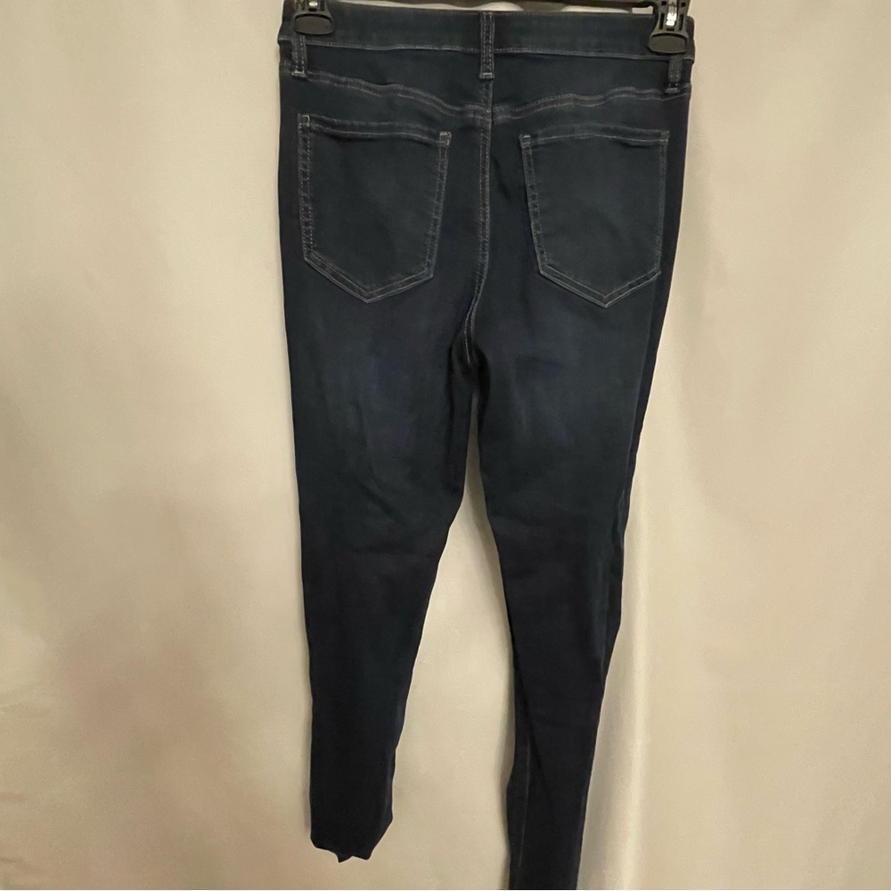 SO Blue Skinny Distressed Jeans - Picture 2 of 4